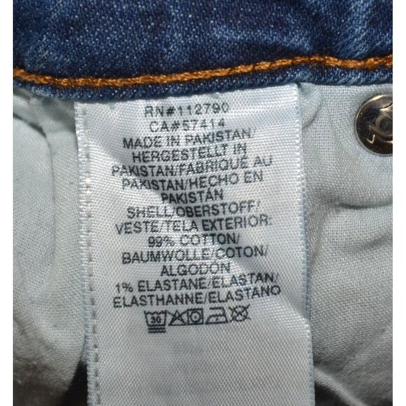 True Religion Becca Mid Rise Bootcut Blue Jeans Slim 25 Button Fly Cowgirl - Picture 11 of 12